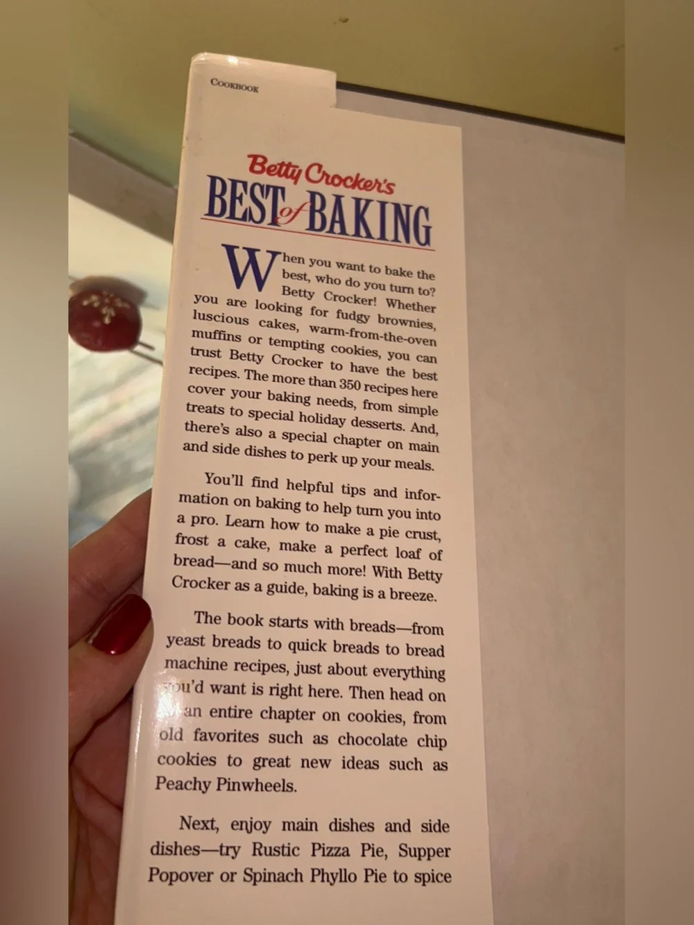 Betty Crocker Best of Baking Cookbook 1997